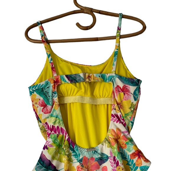 Sunsets Swimwear | Tidepool One Piece Swimsuit in Tropical Adventure Size L - Picture 7 of 11